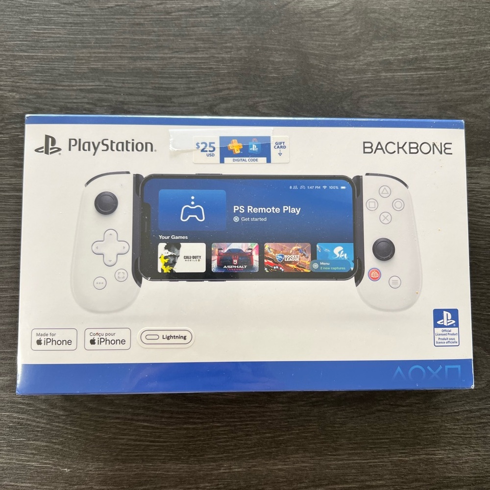 Sony PlayStation Backbone White - play your PlayStation anywhere on your iPhone